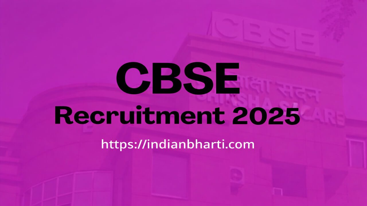 CBSE Recruitment 2025 notification released for Group A, B and C posts, 124 vacancies, apply online from 2 December to 22 December 2025, eligibility and fee details