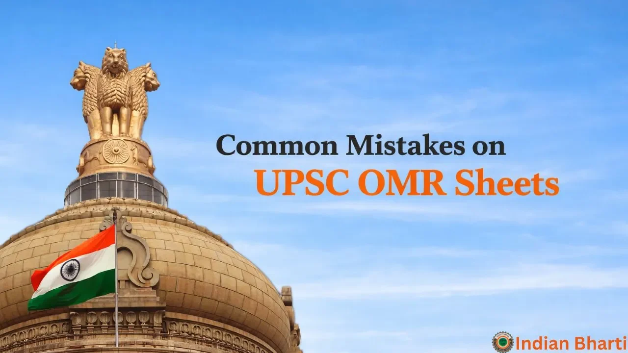 Common Mistakes on UPSC OMR Sheets