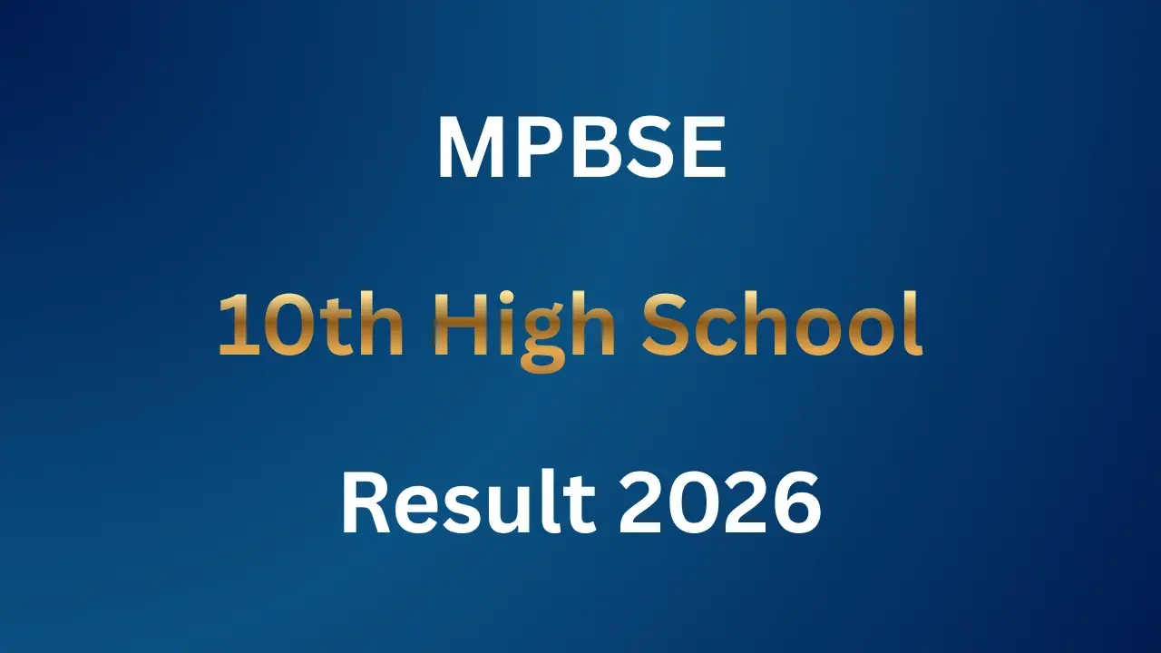 MPBSE HSC 10th Result 2026 Official Announcement