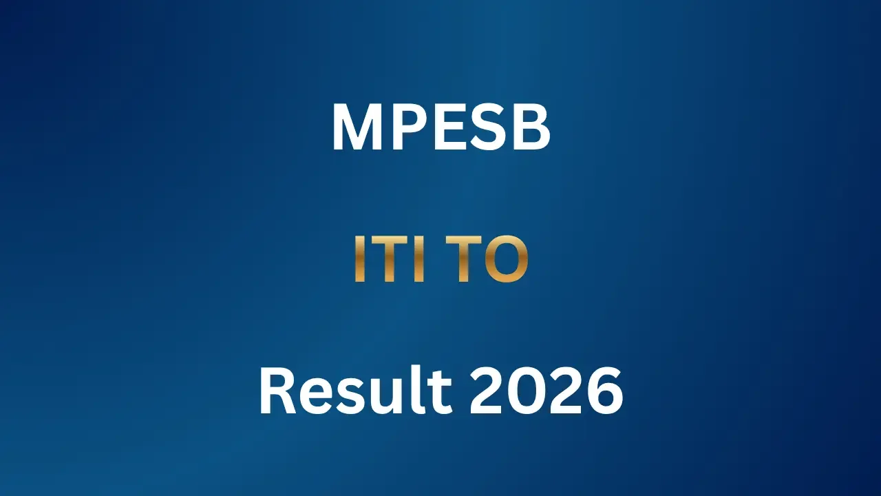 ITI TO Result 2026