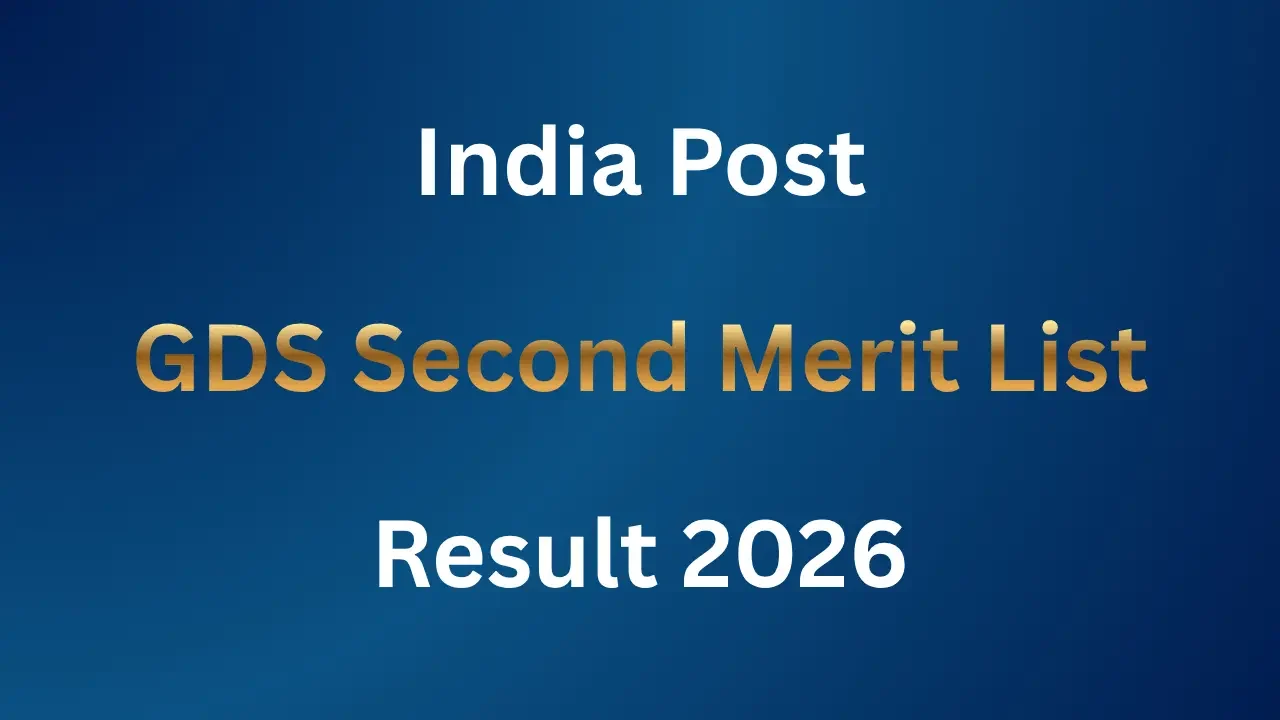 India Post GDS Second Merit List Result 2026