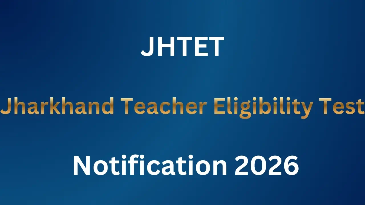 Jharkhand TET 2026