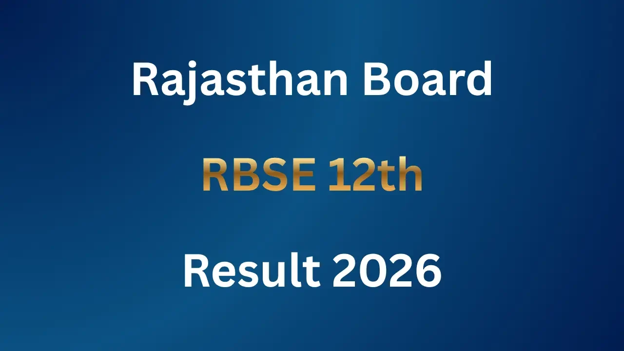 Rajasthan Board 12th Result 2026