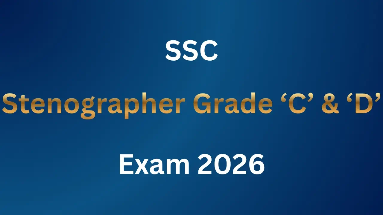 SSC Stenographer 2026
