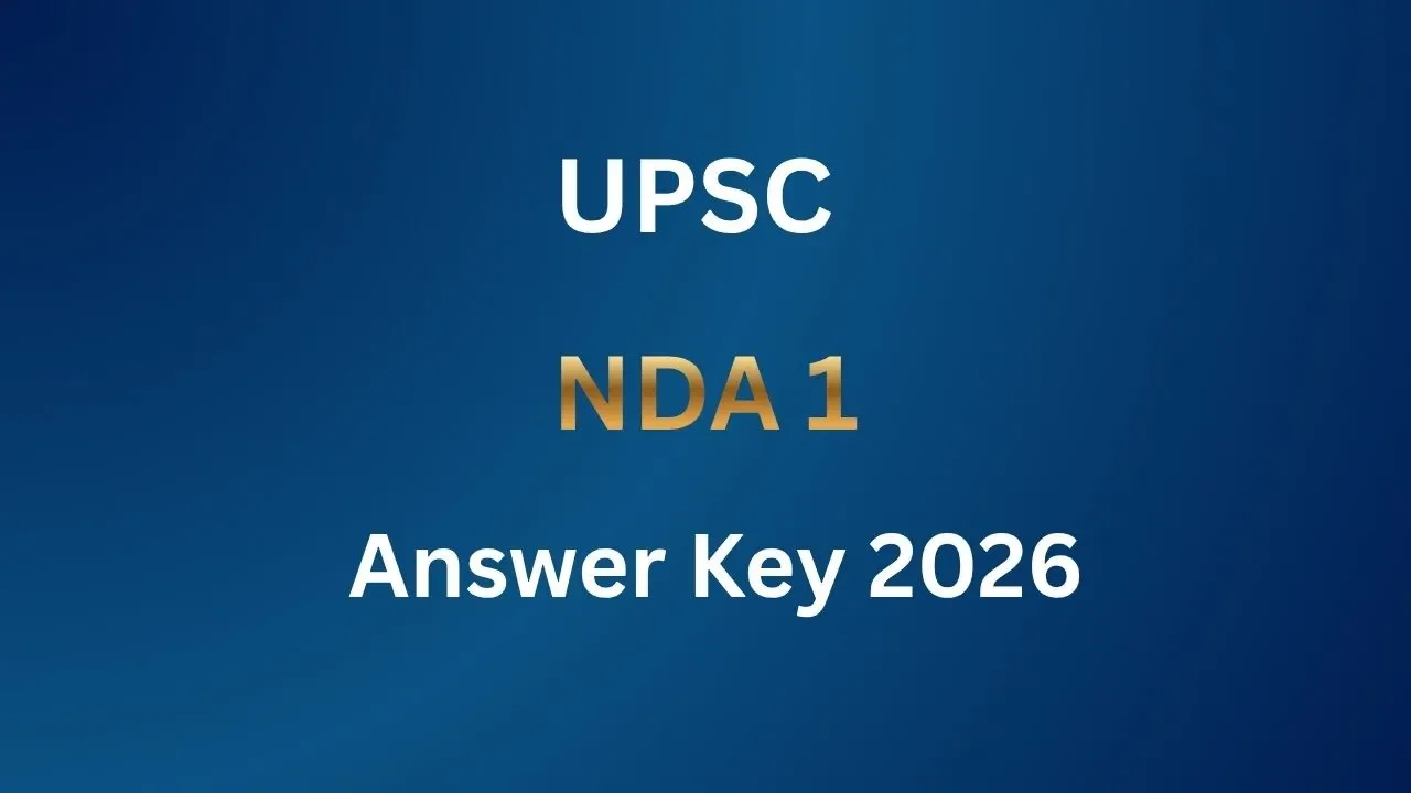 UPSC NDA 1 Answer Key 2026